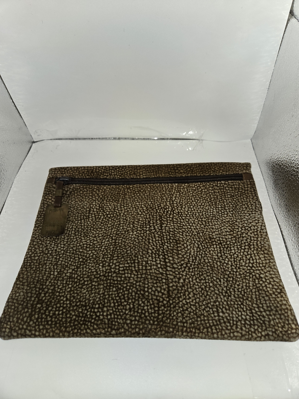 Textured Brown Mini Pouch - Women Bags Mini Bag